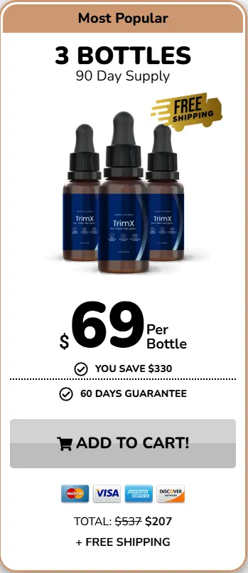 TrimX - 3 Bottle